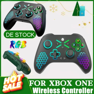 MARKENLOS Controller Wireless per Microsoft Xbox One Series X/S PC Win 11/10/7 Steam RGB