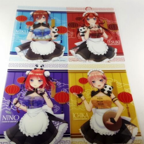 The Quintessential Quintuplets Blind Sheet set Charatto Kuji Chinese Cuisine - Picture 1 of 6