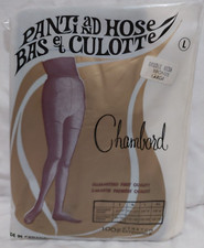 Vintage Pantyhose Chambord Color Bronze Size Large BDR3
