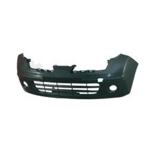 Stoßstange vorne schwarz glatt für Nissan Micra K12 Bj. 09.05-08.07