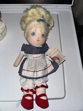 Miss Sunbeam Cloth Doll 14"  vintage 