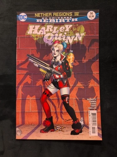 HARLEY QUINN #14 AMANDA CONNER VARIANT BATMAN 1