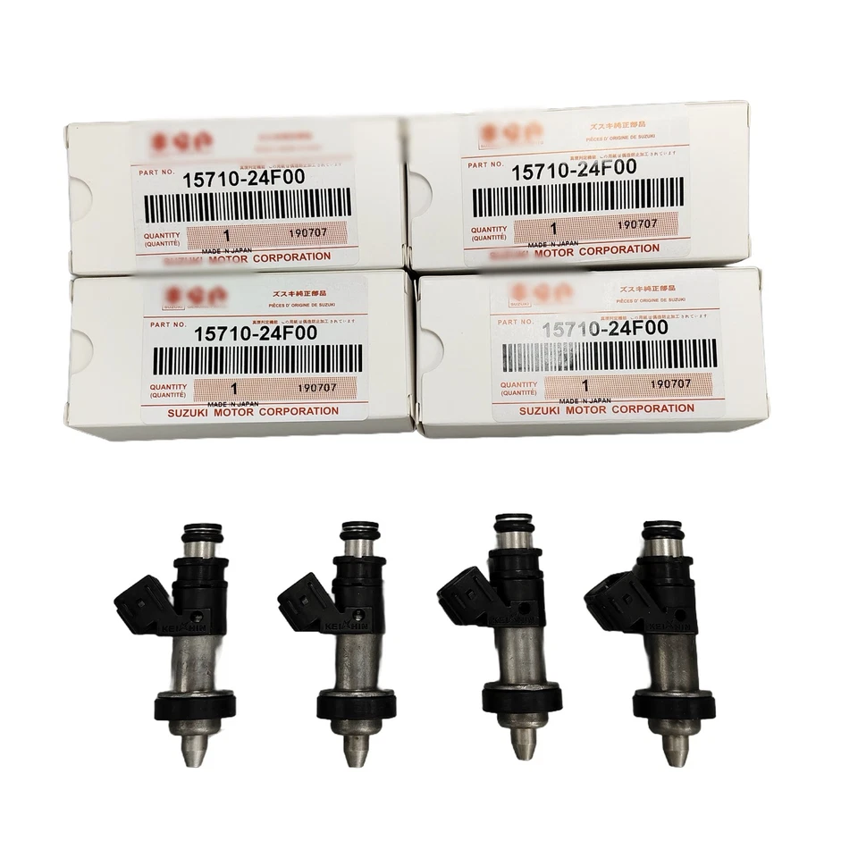 OEM 15710-24F00 8-Hole Performance Upgrade Fuel Injector Set For Hayabusa GSXR Foto 2 de 4