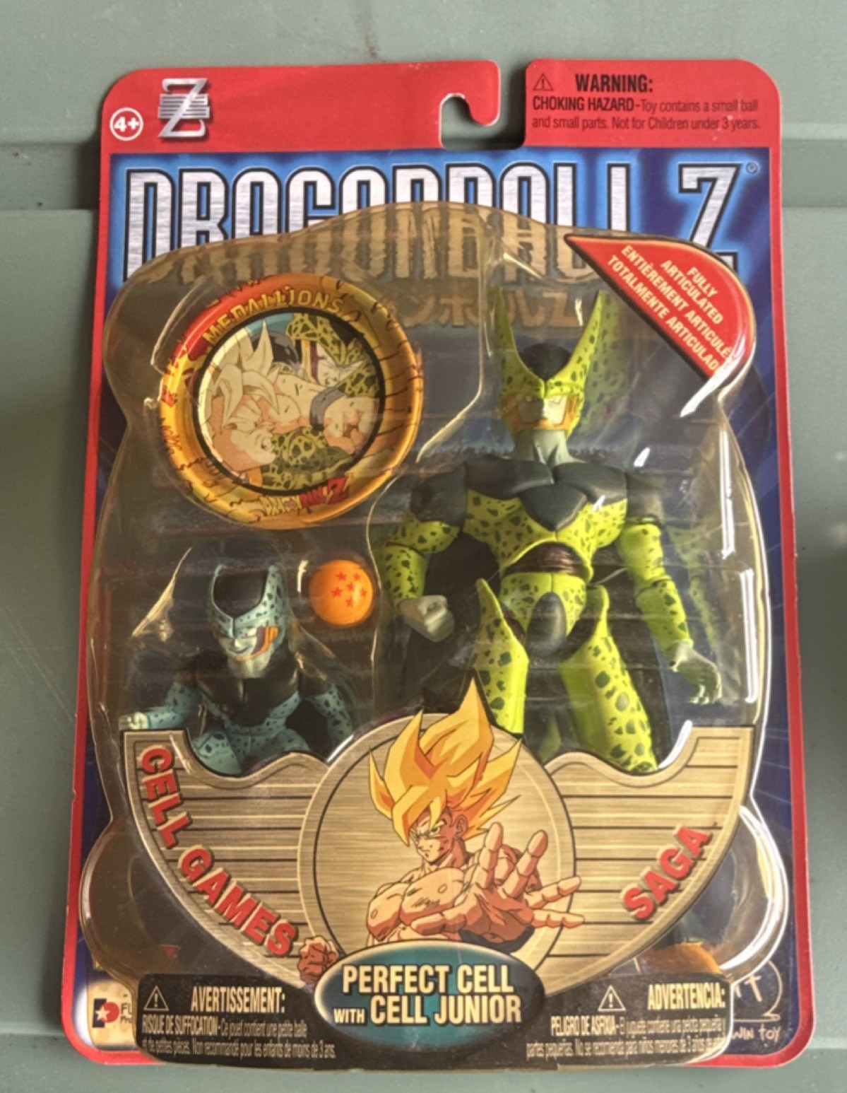 Figura de acción Irwin Toy Dragon Ball Z Perfect Cell & Cell Junior