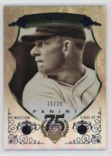 2014 Panini Hall of Fame Green Shield Blue 15/25 Mel Ott #24 HOF Shield 0l2