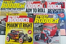 Street Rodder Magazine 5x 2013 '60s 327 Galaxie Woodward Gasser Tech Articles Ad