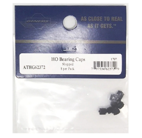 Athearn Genesis ~ Escala HO ~ Tapas de rodamientos inclinadas ~ 8 piezas ~ 62372 | Condition: New
