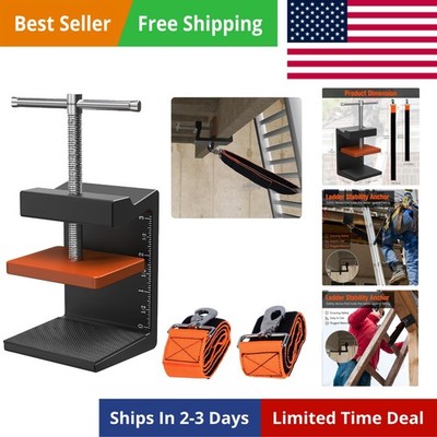 Ladder Stability Anchor, Ultimate Ladder Safety Kit, Ladder Guard Fall Protec...