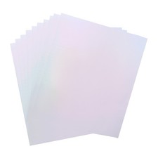 11.4"x8.3" Hot Foil Paper Hot Stamping Transfer Paper Sheet of 10 Laser Silver