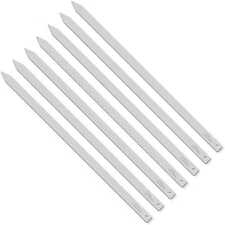 Kabob Skewers, 27 Inch,1 Inch Wide Stainless Steel Flat BBQ Barbecue Kebab