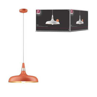 Pendelleuchte Juna Style E27 max. 20W Peach dimmbar Metall