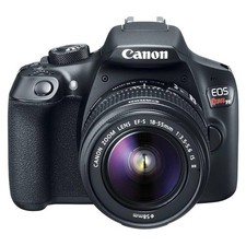 Canon Rebel T6 Digital SLR Camera Essentials Bundle Black