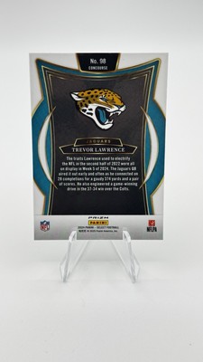 2024 Panini Select - Concourse Trevor Lawrence #98 Red & Blue