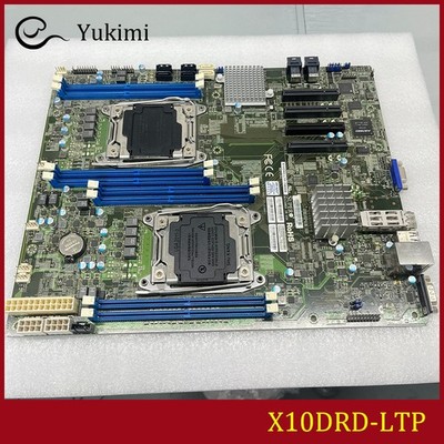 FOR Supermicro X10DRD-LTP DDR4*8 LGA 2066 512GB Ｍotherboard Test OK