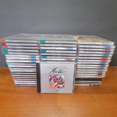 58 Network Production Music Audio CDs Sound Effects Commercial Stock Tracks 