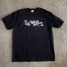 Black Label Skateboards Keep On Truckin Graphic T-Shirt X-Large John Lucero