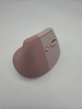 Logitech Lift for Mac Wireless Vertical Mouse BLUETOOTH Pink Please READ  
