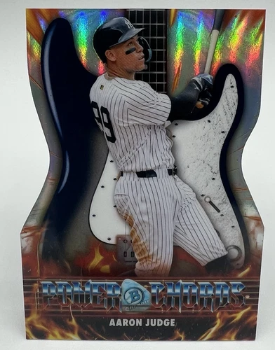 2026 Bowman Power Chords Aaron Judge New York Yankees Insert #PC-1