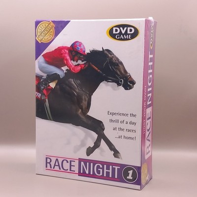 Race Night 1 DVD Spiel - Neu Versiegelt in Box - KOSTENLOSE Lieferung