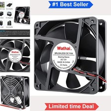Brushless Cooling Case Fan 120mm x 38mm 12V 2-Pin 118CFM 2800RPM High Airflow