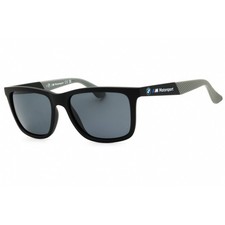 Bmw Mens Sunglasses Matte Black Injected Propionate Full Rim Frame Bs0031 02d