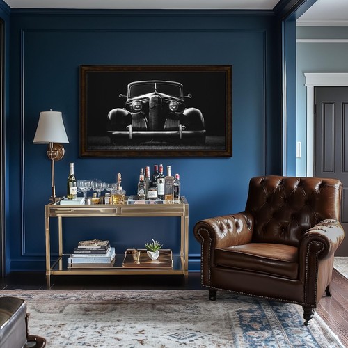 Cornice TV marrone per Samsung The Frame 32, 43, 50, 55, 65, 75, 85 pollici - Foto 2 di 11