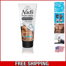Extra Strength Aloe Vera Hair Removal Cream for Men, 6.8 Fl Oz, Smooth in 4 Min