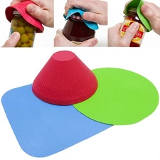Jar Gripper Multi Purpose Reusable Rubber Gripper Jar Opener Gripper Rubber J...