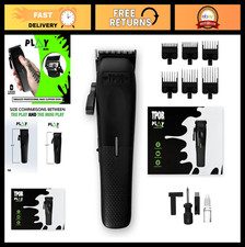 Mini Professional Hair Clippers Cordless, Rechargeable, Lightweight - Black