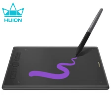 10X6 Inch  H610X Graphics Tablet Animation Design Drawing Tablets with 8 Keys Ti