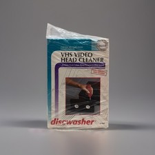 VHS Video Head Cleaner Discwasher Non Abrasive Wet System