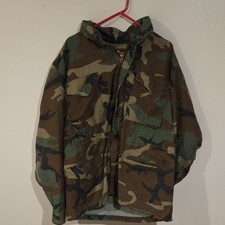 Vintage U.S. Military Cold Weather Field Coat M-65 Style Large Regular USA