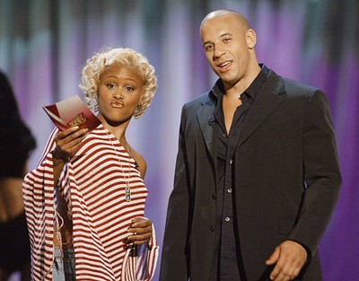 Eve Vin Diesel 2002 MTV Movie Awards held Shrine Theatre in Los An- Old Photo 1