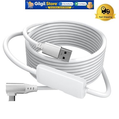 USB 3.0 Type-C 16FT Cable for Meta Quest & Oculus - Charge & Play Seamlessly