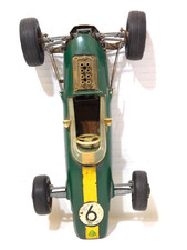 Vintage Schuco Lotus Formel 1 Green 6 Wind Up Race Car 1071 w/ No Key