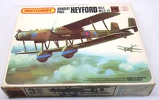 Matchbox 1/72 Handley Page Heyford Mk.I Mk.II/III Model Kit #PK-605