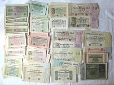 Sammlung mit 100 Banknoten Deutschland Inflation, Deutsches Reich (111836)