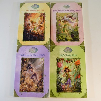 Tales From Pixie Hollow - 1st Four Books - Tink Beck Lily Vidia - Disney Fairies