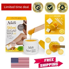 Painless Hair Removal with 100% Natural  Sugar Wax - Salon Results at Home