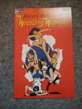 Maxwell Madd and His Wrestling Women 1 1989 Outside Comics muscle amazon gga 