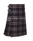 Black Magic Tartan 8 Yard Scottish Kilt - Made to Order By Celtic Attire