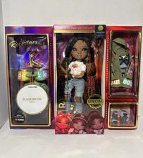 Rainbow High Special Edition Rockstar Vanessa Tempo Fashion Doll & Drums