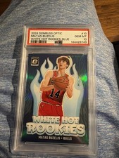 2024 donruss optic matas buzelis White Hot Rookies Blue /85 PSA 10