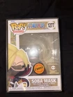One Piece SOBA MASK 1277 FUNKO POP Chalice Exclusive CHASE W/Protector