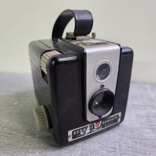 Kodak Brownie Hawkeye Flash Model Camera Uses 620 Film Vintage Untested