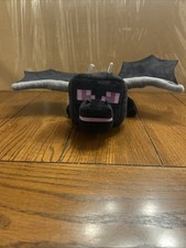 Juguete de Peluche Minecraft Ender Dragon 12" Negro Mattel Ilumina Sonido Juguete