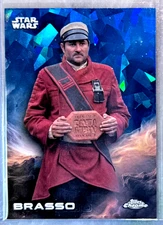 Brasso 2025 Topps Chrome Star Wars Sapphire Edition Refractor Card-#109 Andor