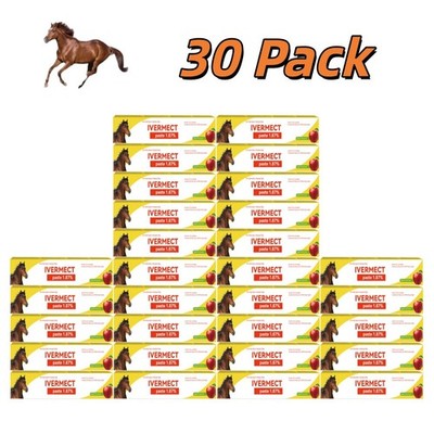30 Pack In Box Paste Horse Dewormer Apple Flavor wormer EXP 1/2028 Free deliver