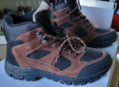 New Red Head Hiking Boots US 9.5 10 Ladies Everest III black brown leather upper