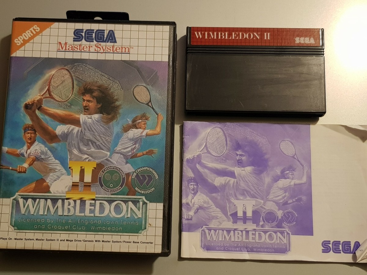 Jeu Super Tennis - Sega Master System - Sans Notice - Bon état - Version Japonaise